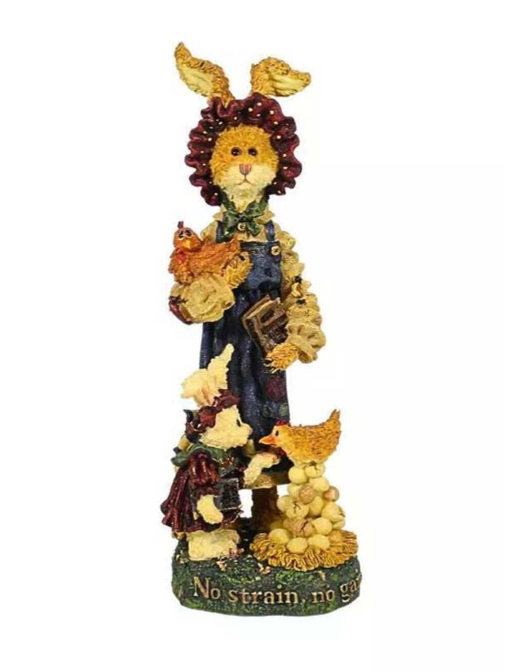 Boyds Bears 7" Harriet & Punch W/Hermine Easter 1996 #28402 Figurine Collectible